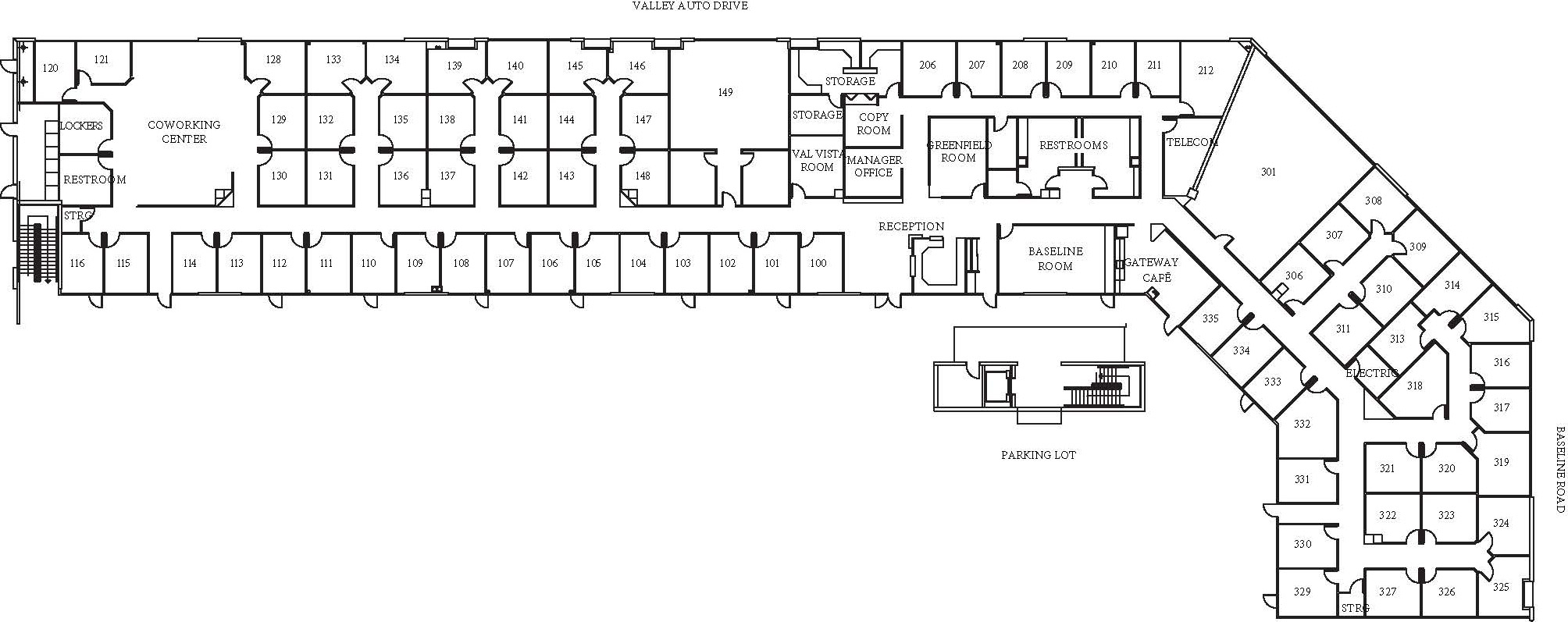 Office Facility Floorplan